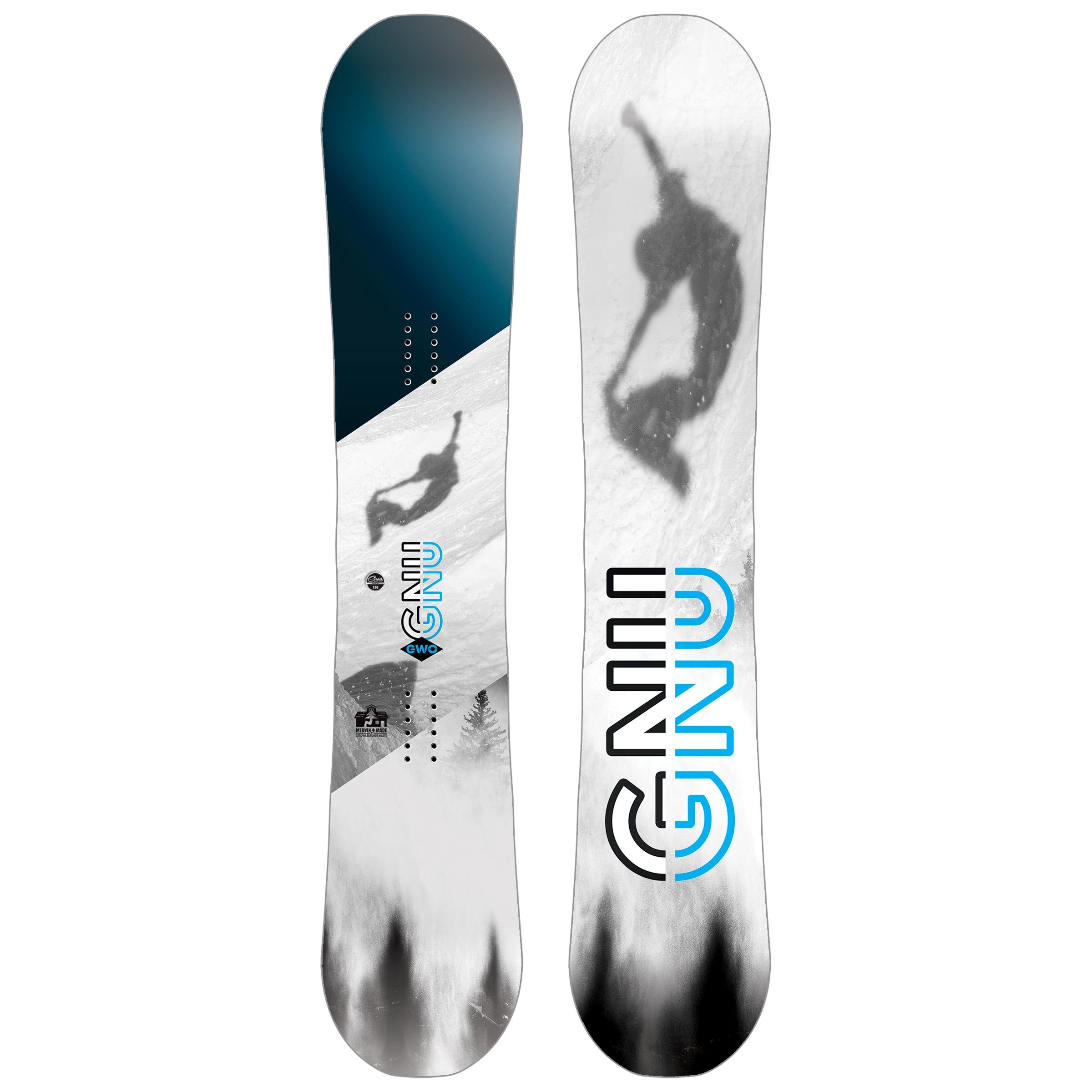 Gnu Men's GWO Snowboard 2024