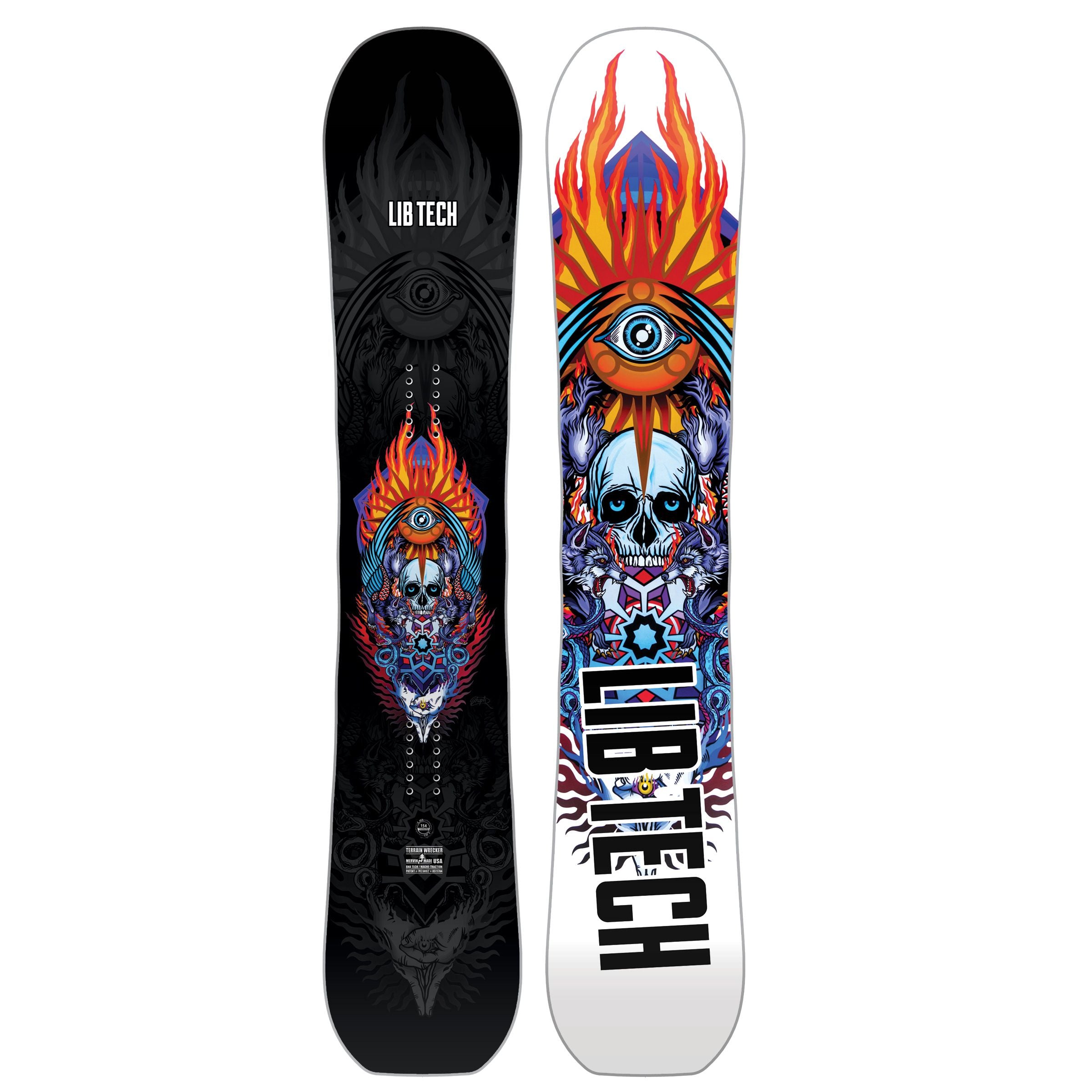 burton ltb tech snowboard Lib Tech Men's Terrain Wrecker Snowboard 2025