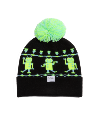 Coal Toy Bin Kids Pom Beanie