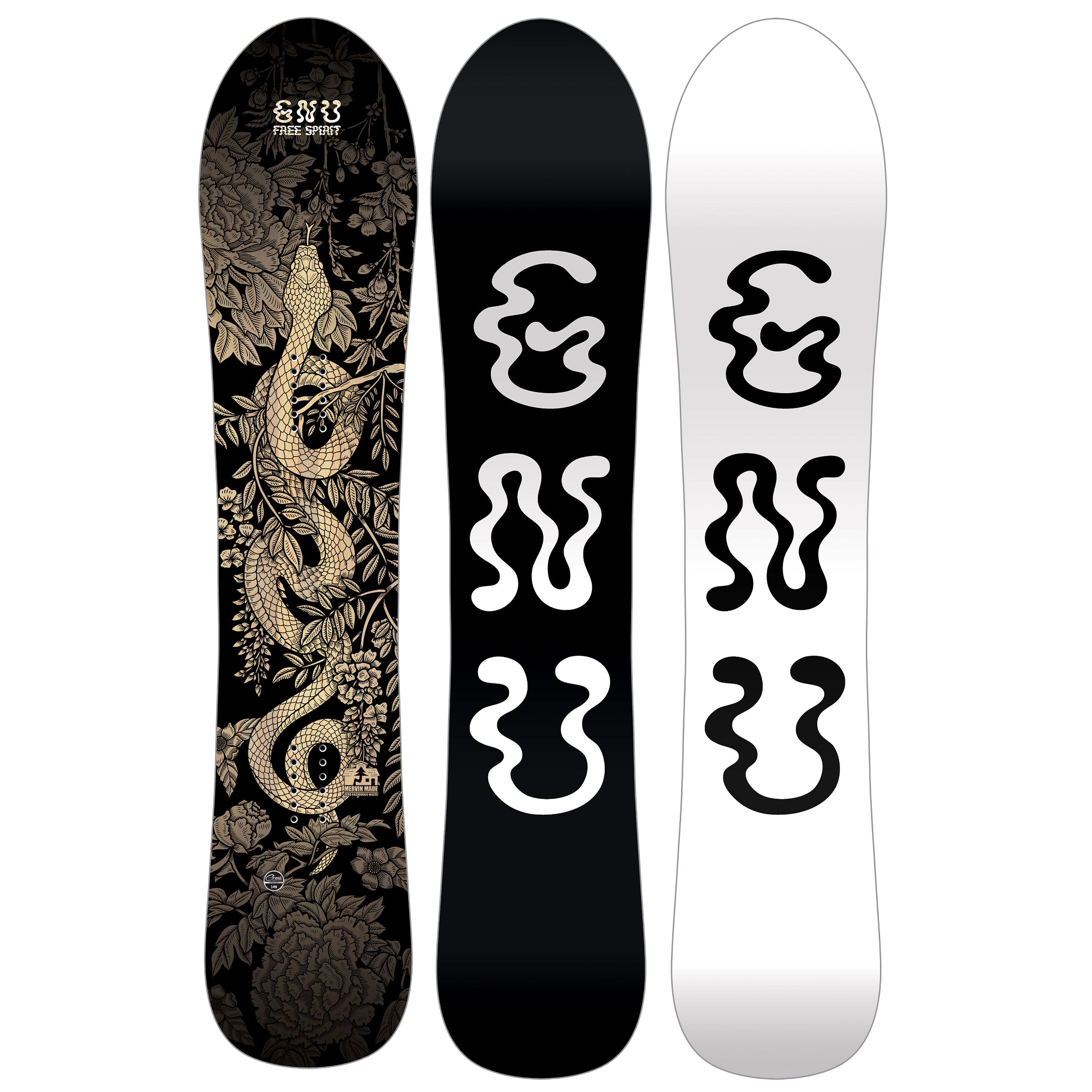 Gnu Women's Free Spirit Snowboard 2026