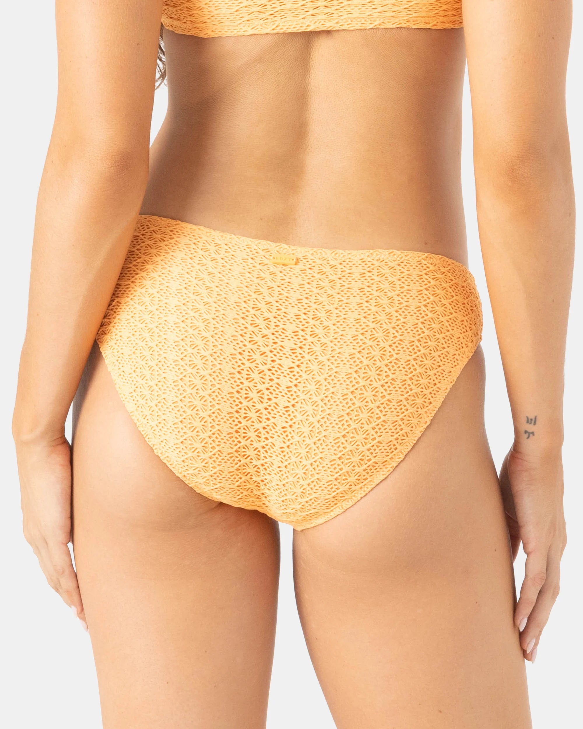 Roxy Crochet Hipster Full Bikini Bottom