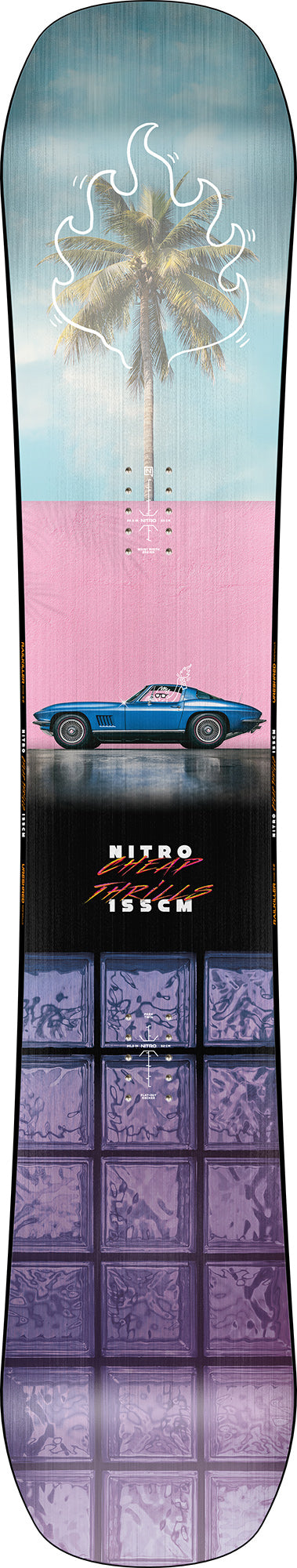 Nitro Men's Cheap Thrills Snowboard 2026