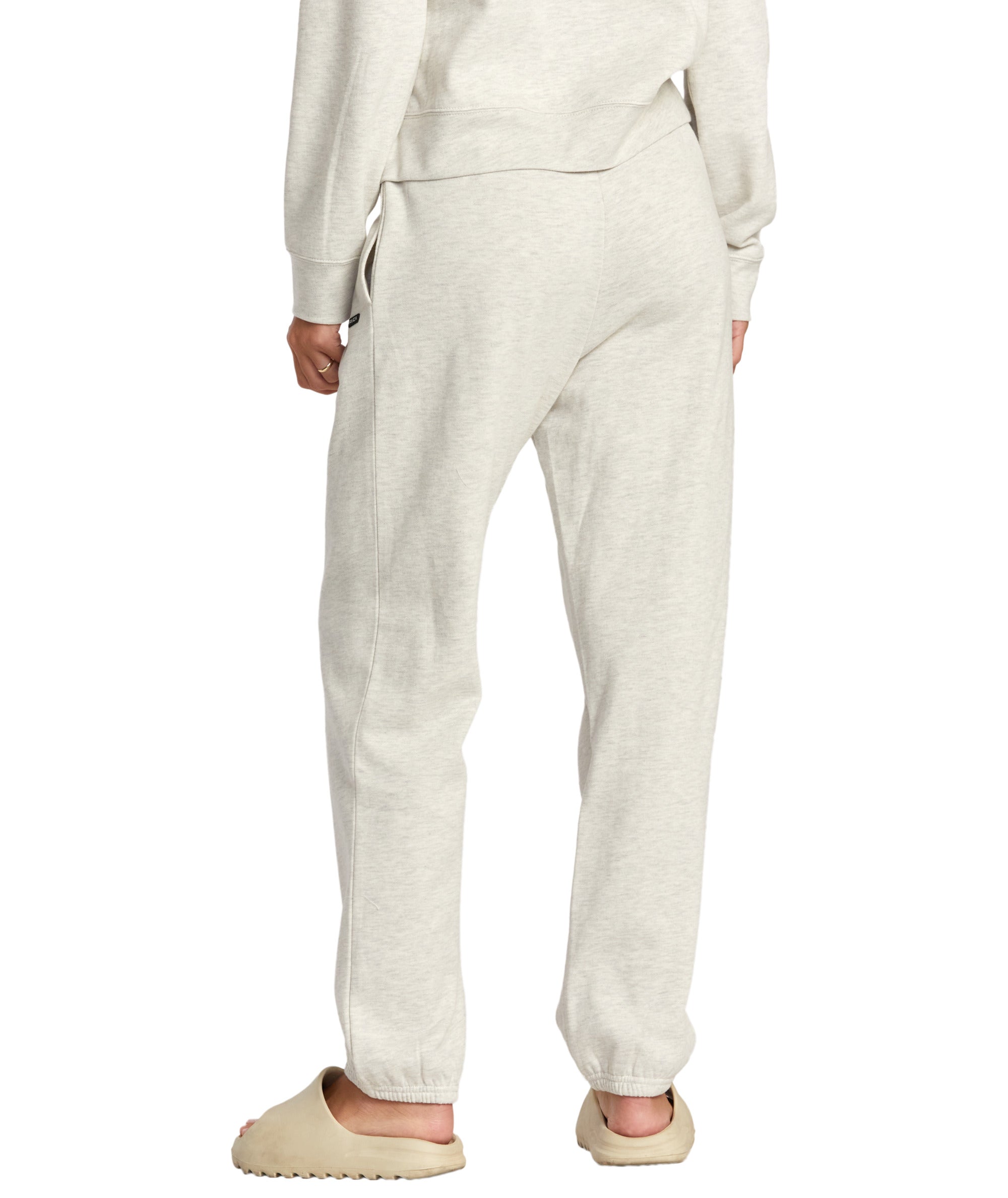 RVCA Women's Sunday Jogger Sweatpants (cream Heather)