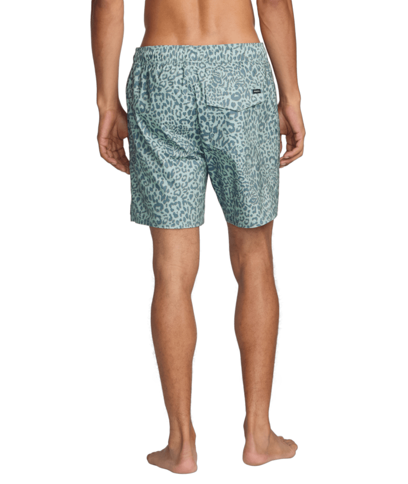 RVCA Barnes Elastic Short 17 Swim Trunks