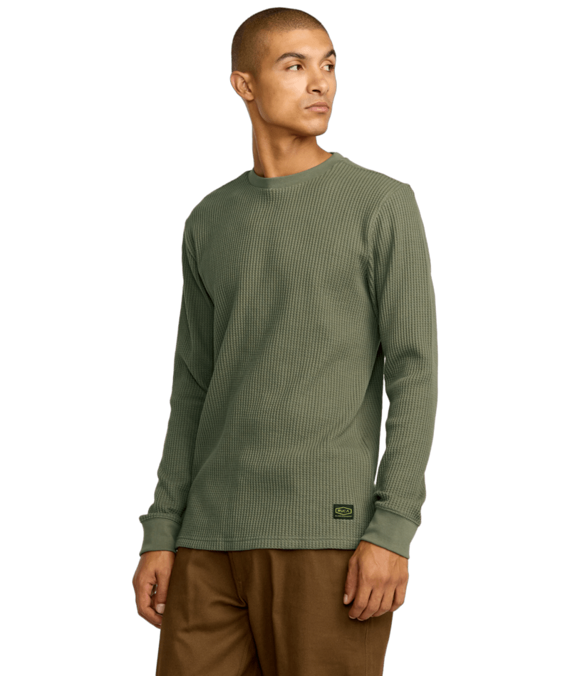 RVCA Mens Dayshift Long Sleeve Thermal (4 Different colors)