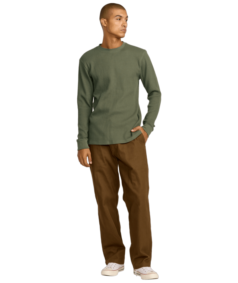 RVCA Mens Dayshift Long Sleeve Thermal (4 Different colors)