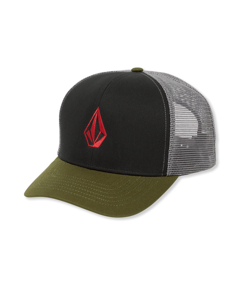 Volcom FULL STONE CHEESE HAT - CRIMSON