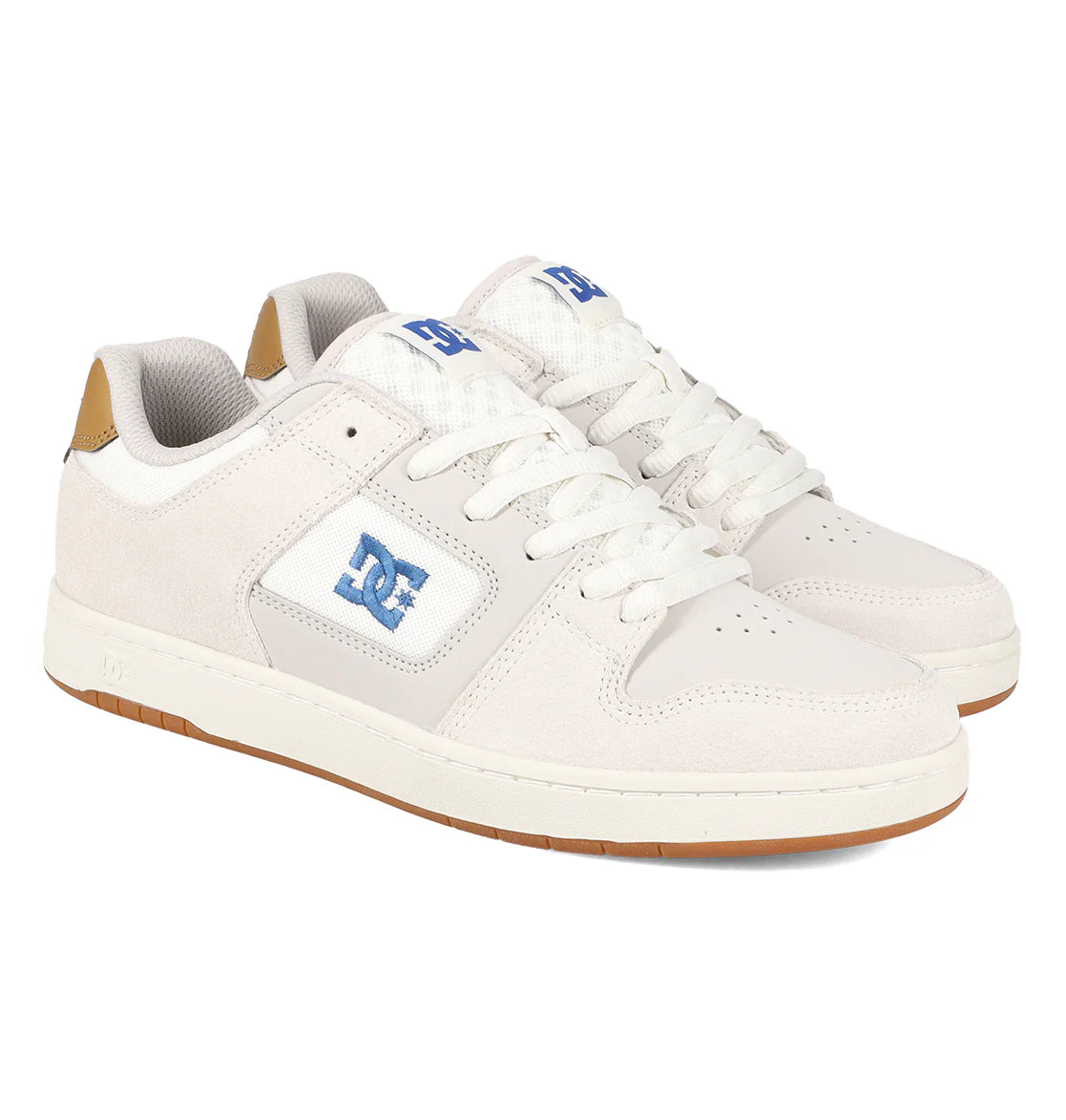 DC Manteca 4 Tan/Blue/Gum Men's Skate Shoe