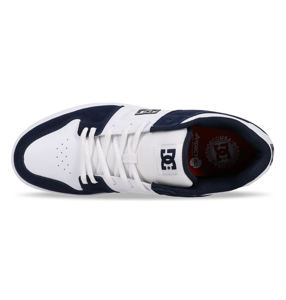 DC Manteca 4 S-Navy/White Skate Shoe