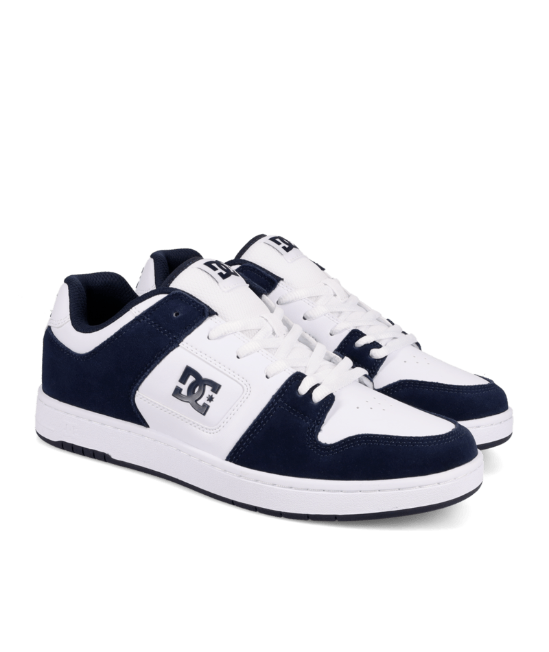 DC Manteca 4 S-Navy/White Skate Shoe