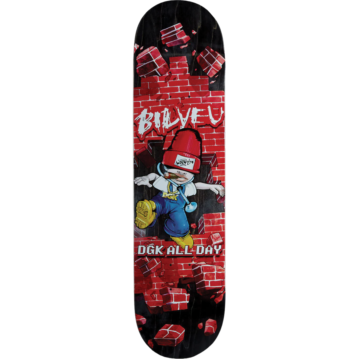 DGK BILYEU  BUSTIN' OUT  DECK 8.0
