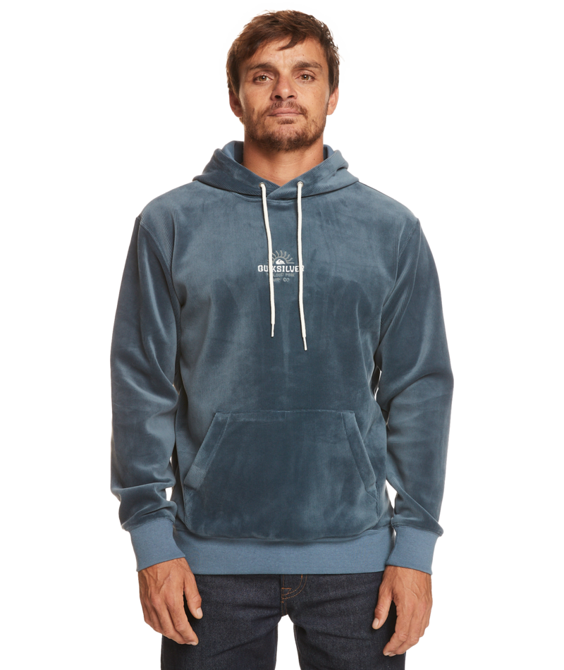QuikSilver Men's Cord Hoodie - BERING SEA