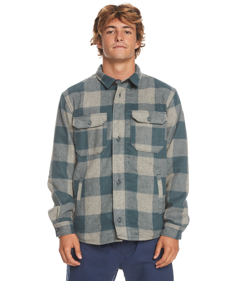 Quiksilver 2025 flannel jacket