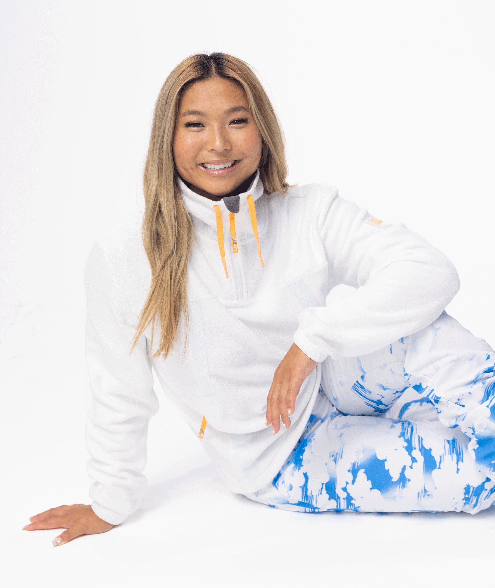 Roxy Chloe Kim Technical Half Zip Snowboarding Fleece 2024