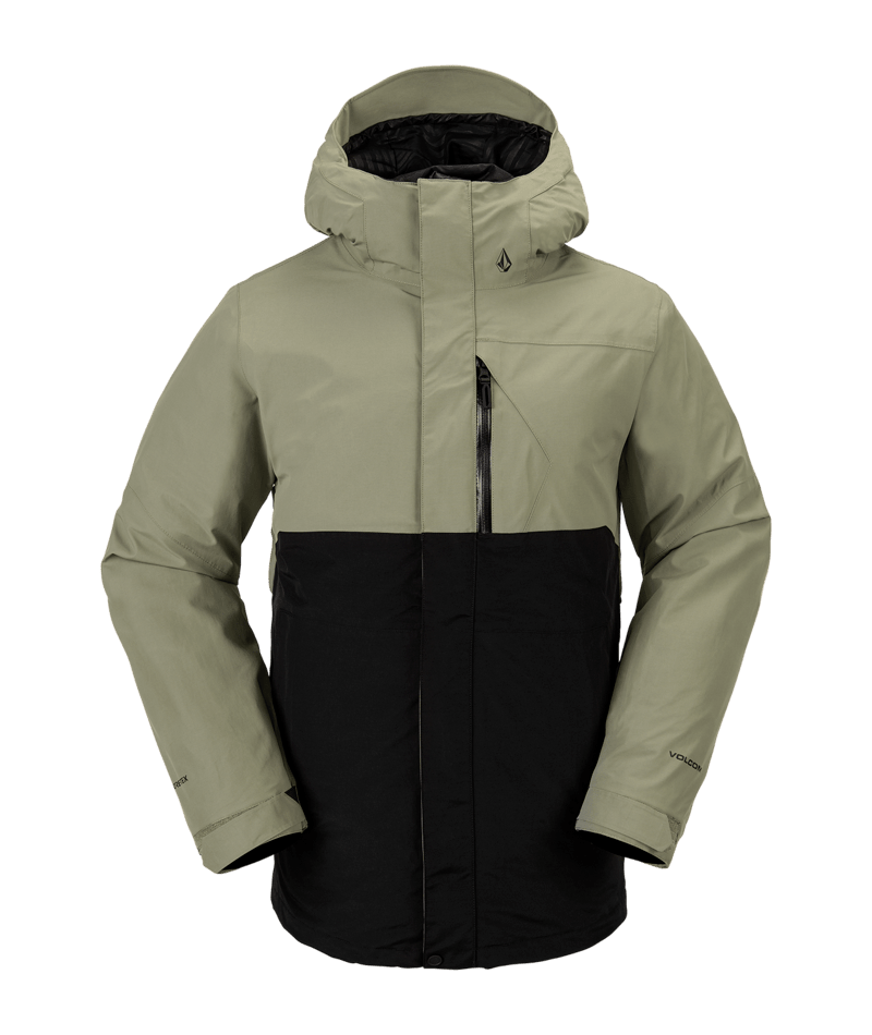 Volcom MENS L GORE-TEX JACKET LIGHT MILITARY 2024
