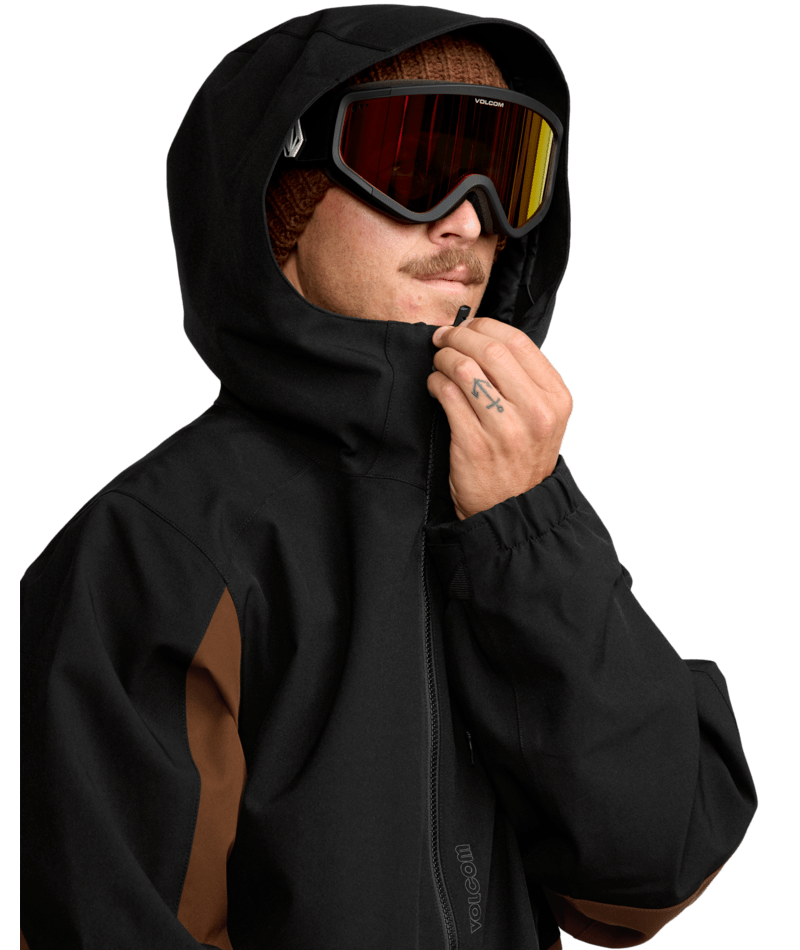 Volcom Men's Brighton Full Zip Jacket Snowboarding Jacket 2026