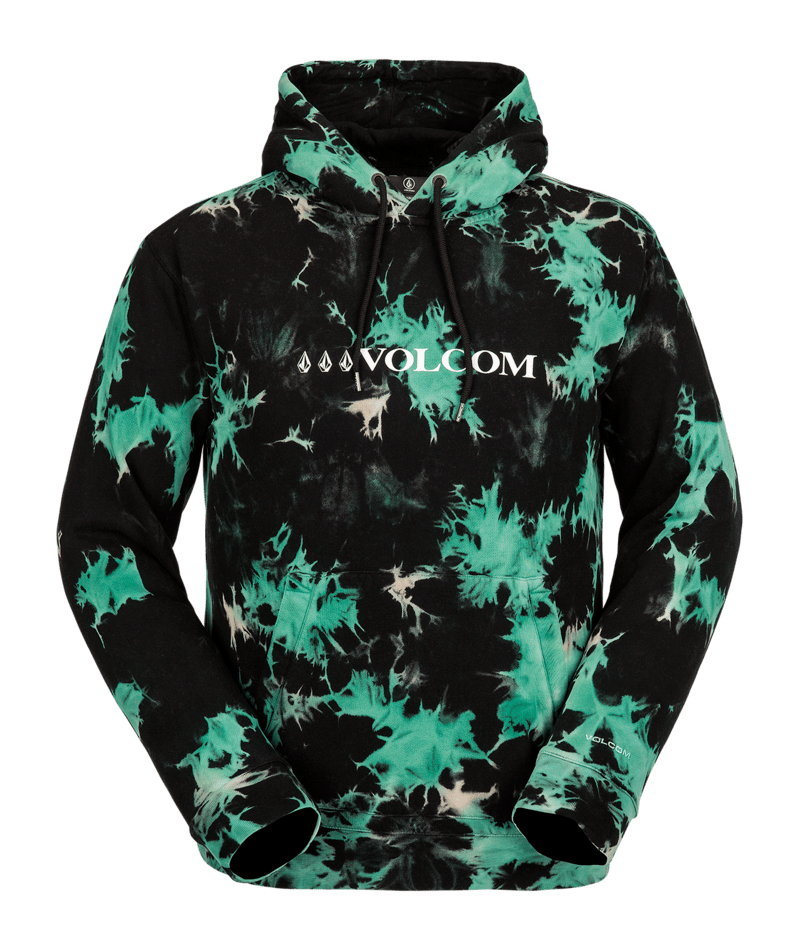 Volcom MENS D.I. FLEECE PULLOVER - SPRITZ BLACK