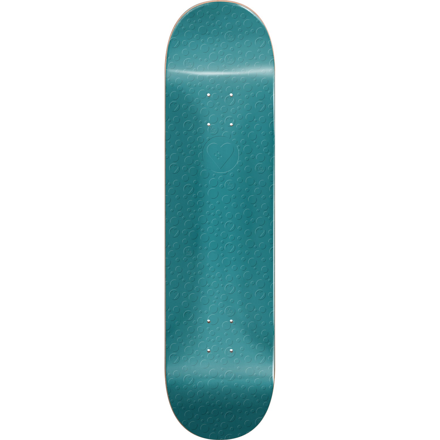 Heart Supply Cosmic PolkaHearts Skateboard Deck 8.0 (Bundled with Free 1" Hardware Set)