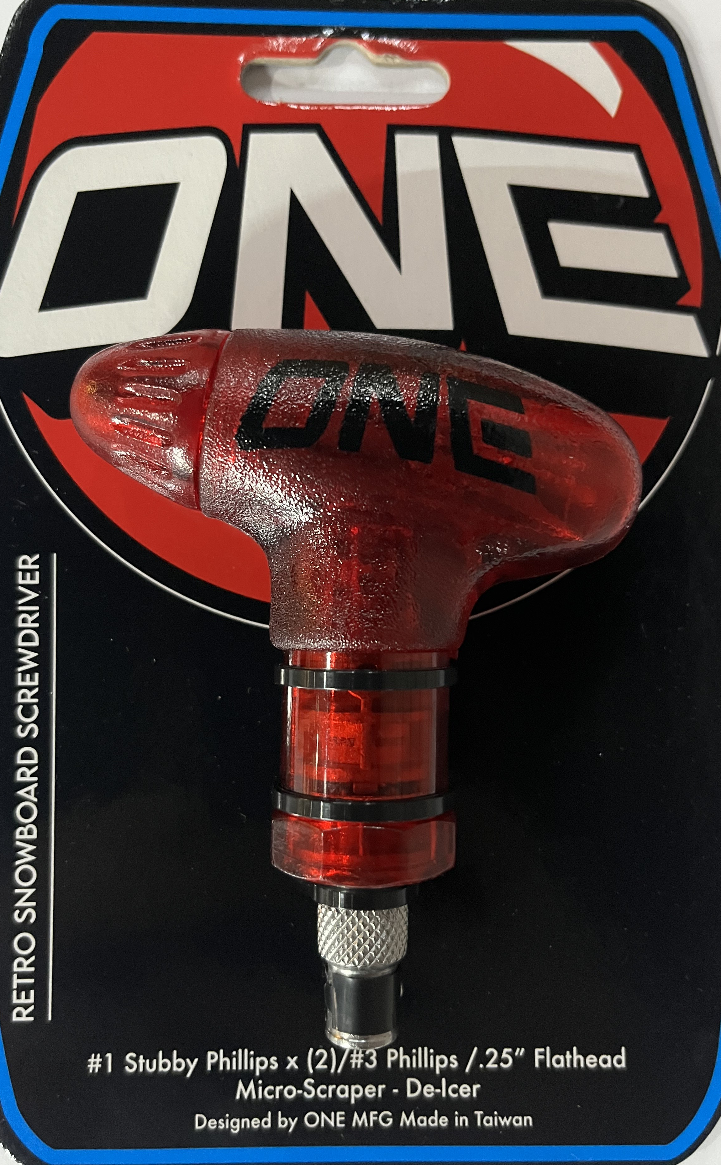 One Ball Retro Snowboard Pocket tool