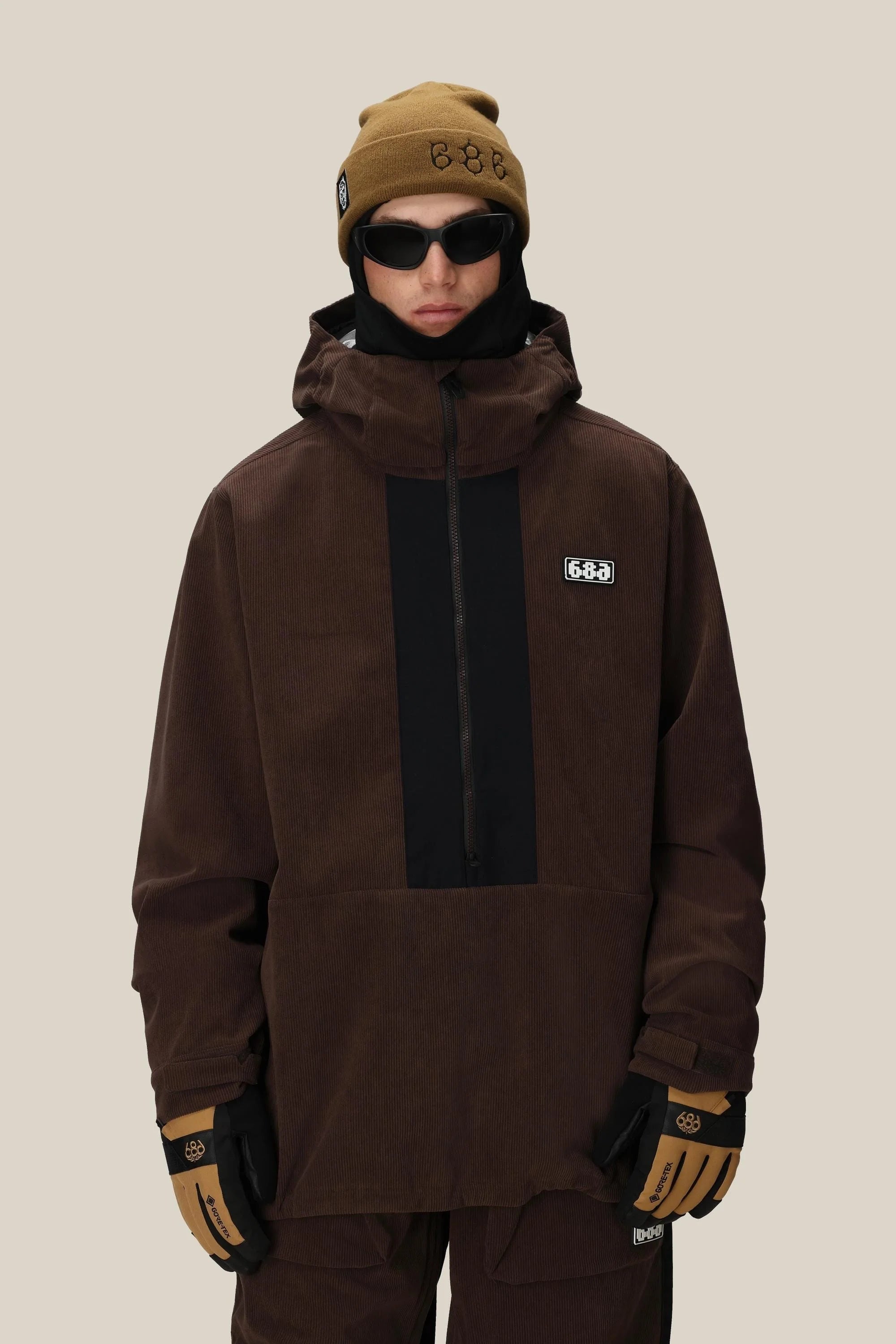 686 Men's Coffee Ghost 2.5L Snowboard Anorak 2026