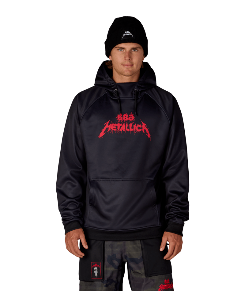 686 Mens Metallica Bonded Fleece Hoody 2027