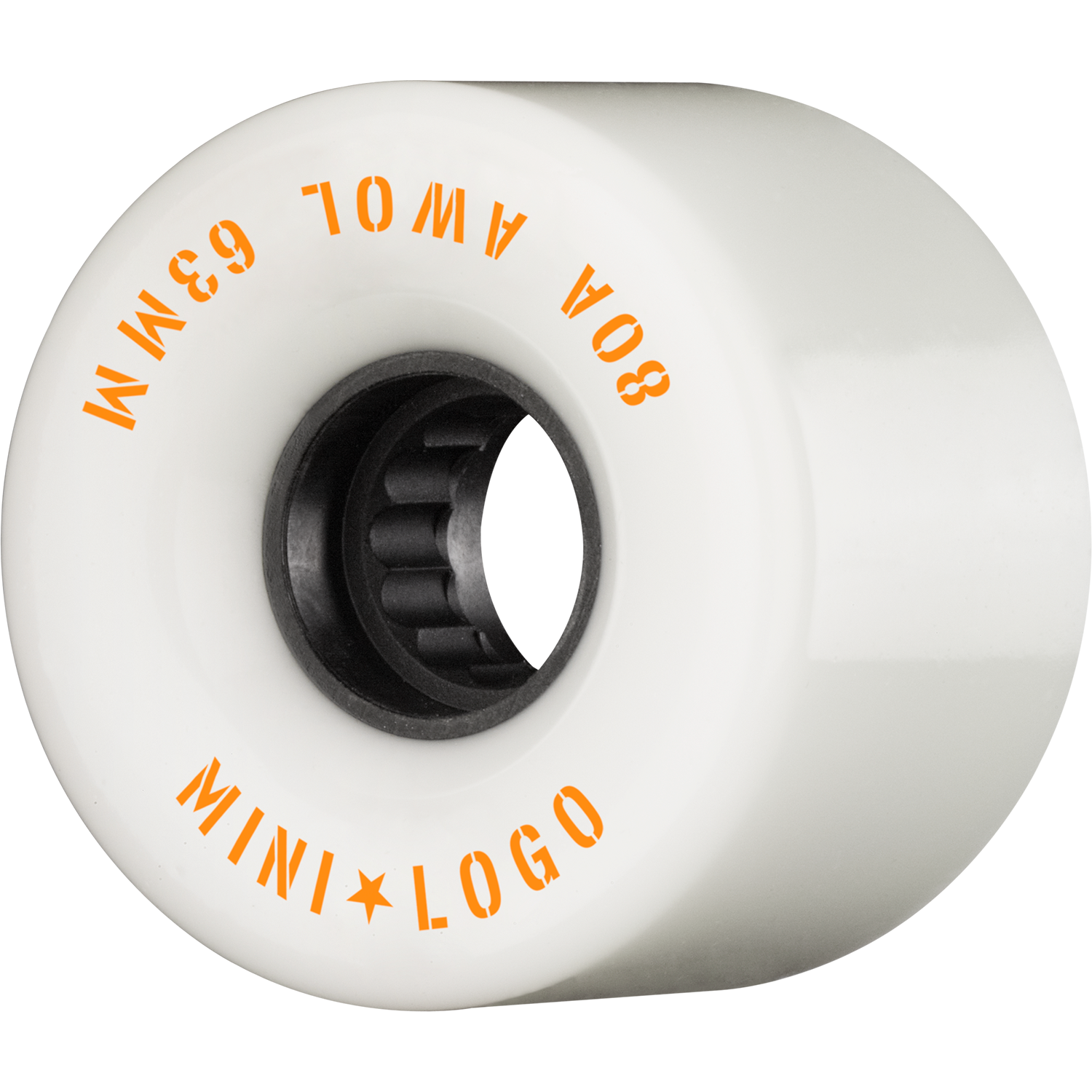 Mini Logo ATF A.W.O.L 63mm 80a White SkateBoard Wheel