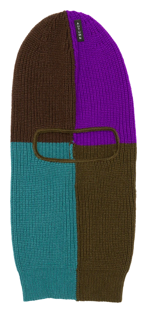 Autumn PATCHWORK BALACLAVA - STONES