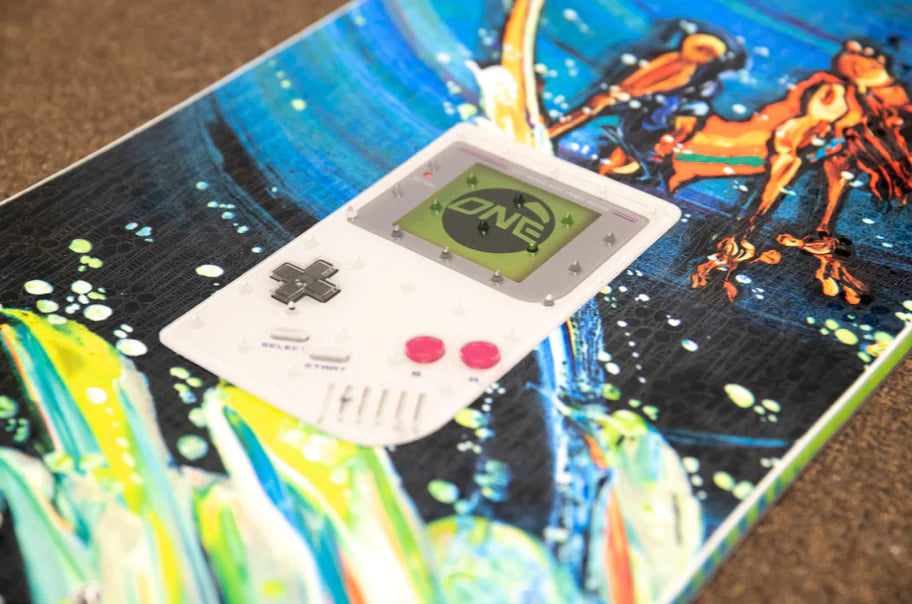 One ball GAME BOY SNOWBOARD STOMP PAD