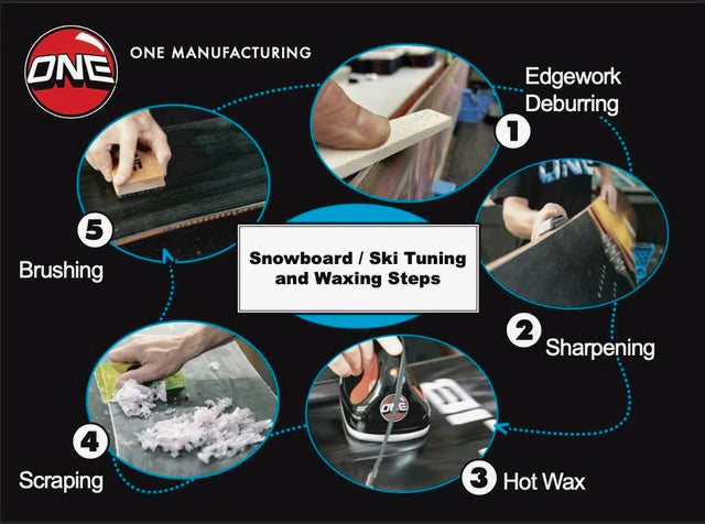 One Ball 6-INCH ULTRA THICK SNOWBOARD WAX SCRAPER