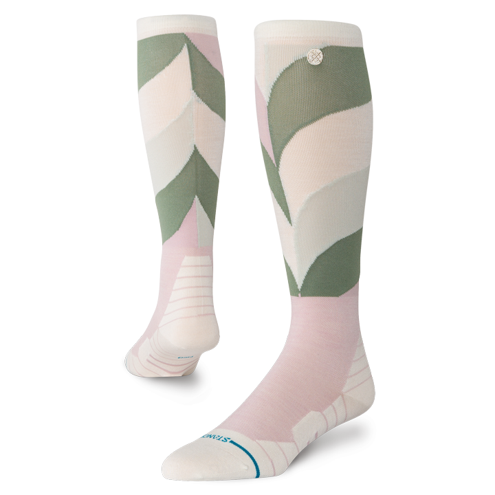 pedal socks Stance Geo Petals UL Wool Snow Socks - Women's - Lilac