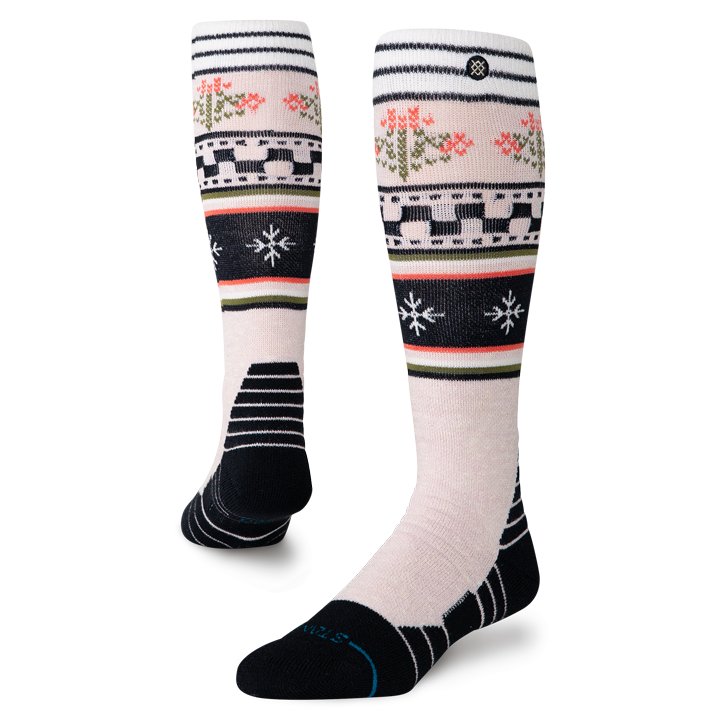 Stance Womens Winter Bloom Medium Weight Poly Snow Otc Socks