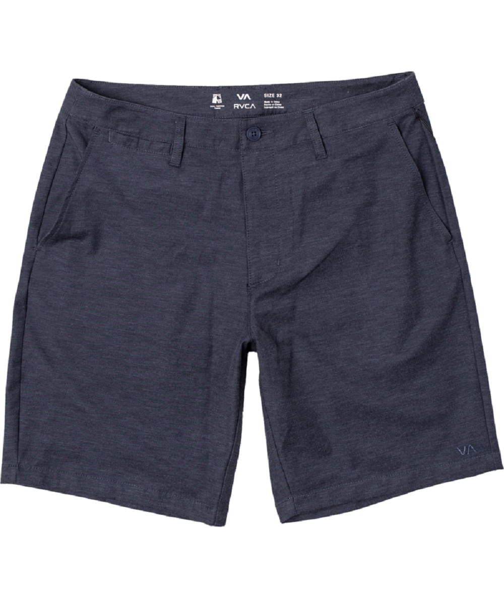 RVCA All Time Solid Coastal Hybrid Shorts 19"