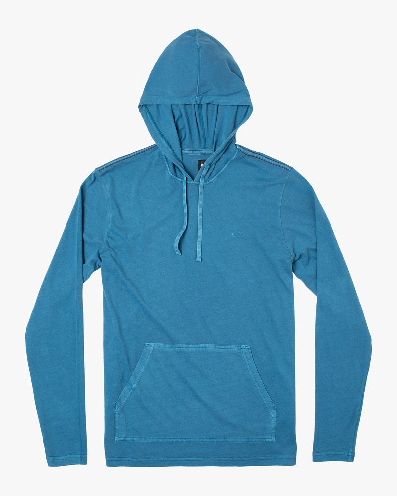 RVCA Pigment Hooded Long Sleeve Tee 2022