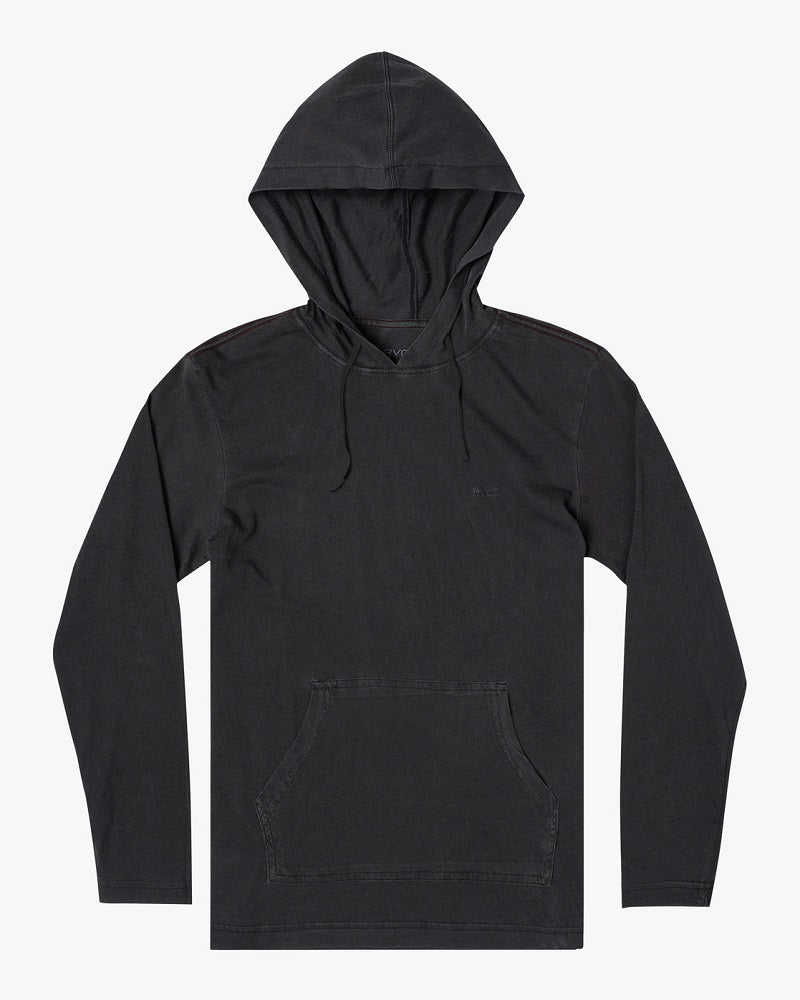 RVCA Pigment Hooded Long Sleeve Tee 2022