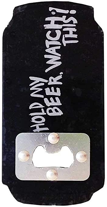 One Ball Jay Hold My Beer Bottle Opener Stomp Pad