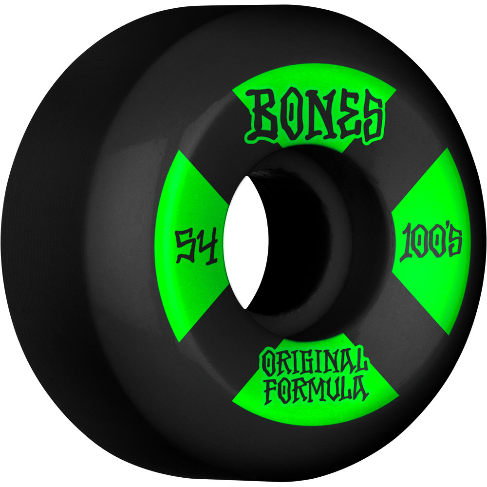 Bones 100's OG V5 Skateboard Wheels 2022 (4 pack)
