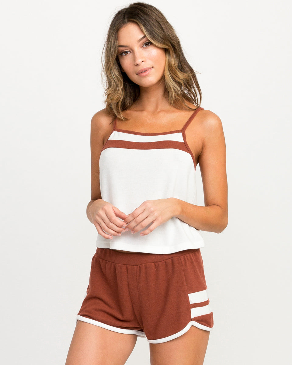 RVCA Cured Fleece Tank Top Women's