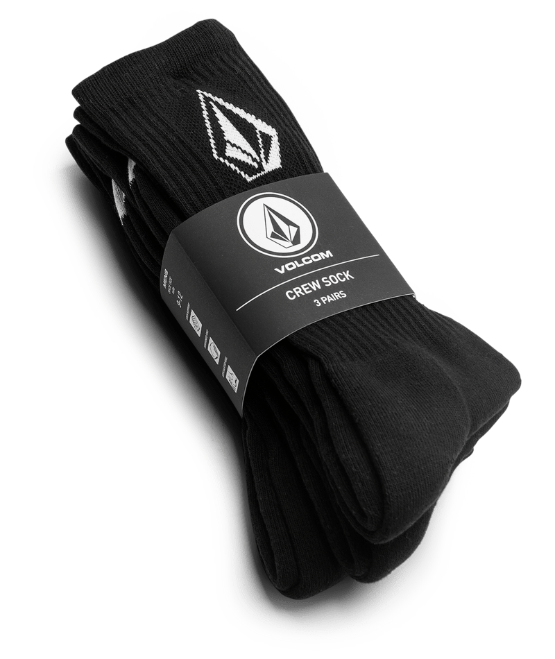 Volcom Full Stone Crew Sock 3 Pack