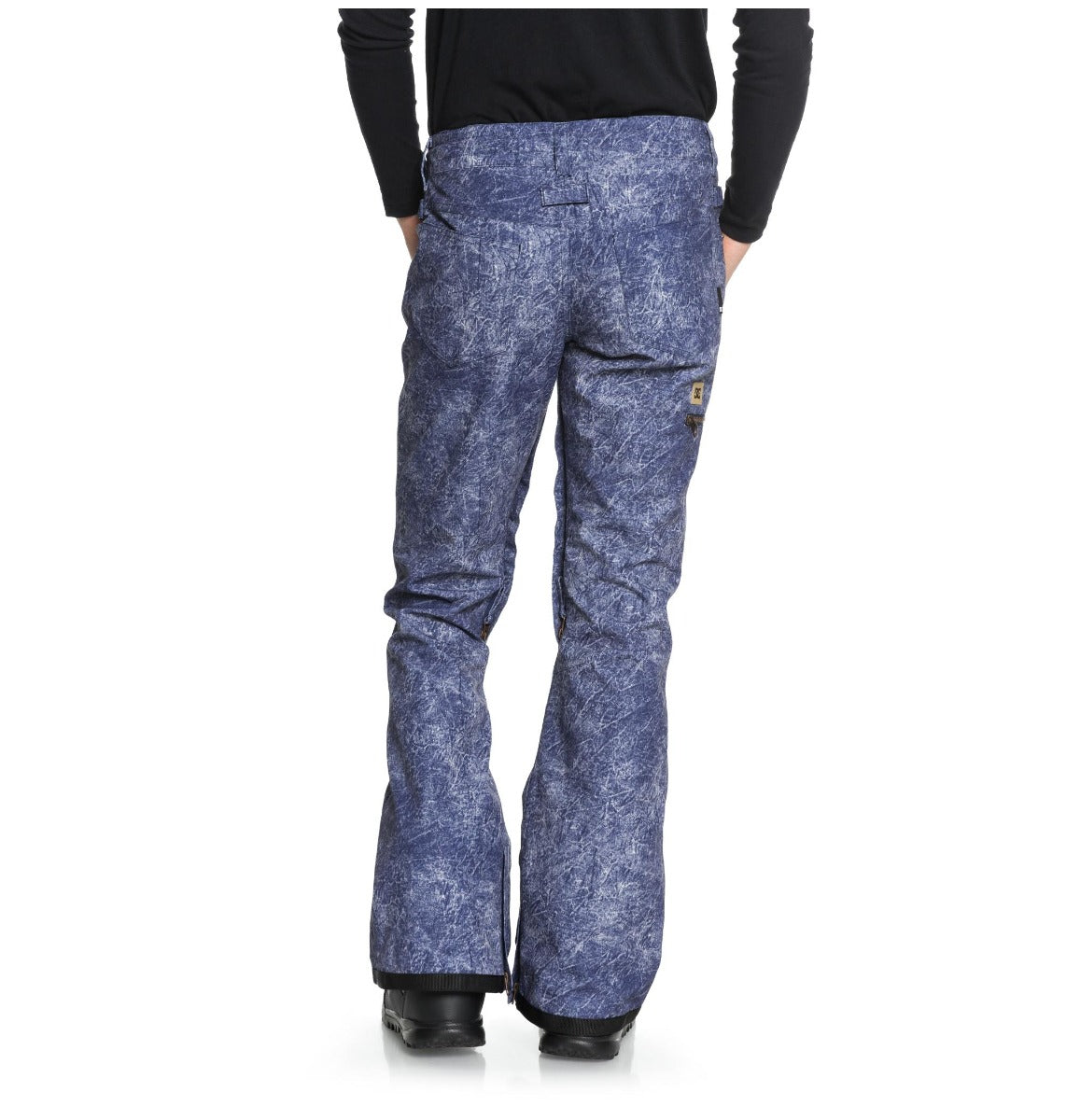 DC Viva Snowboard Pants Womens Dark Blue Denim
