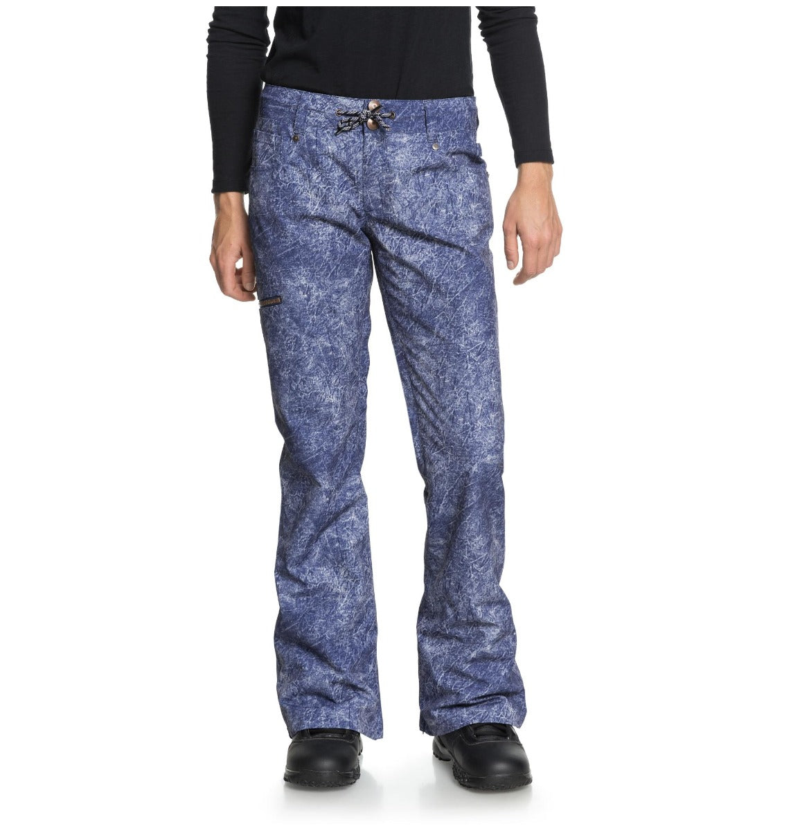 DC Viva Snowboard Pants Womens Dark Blue Denim