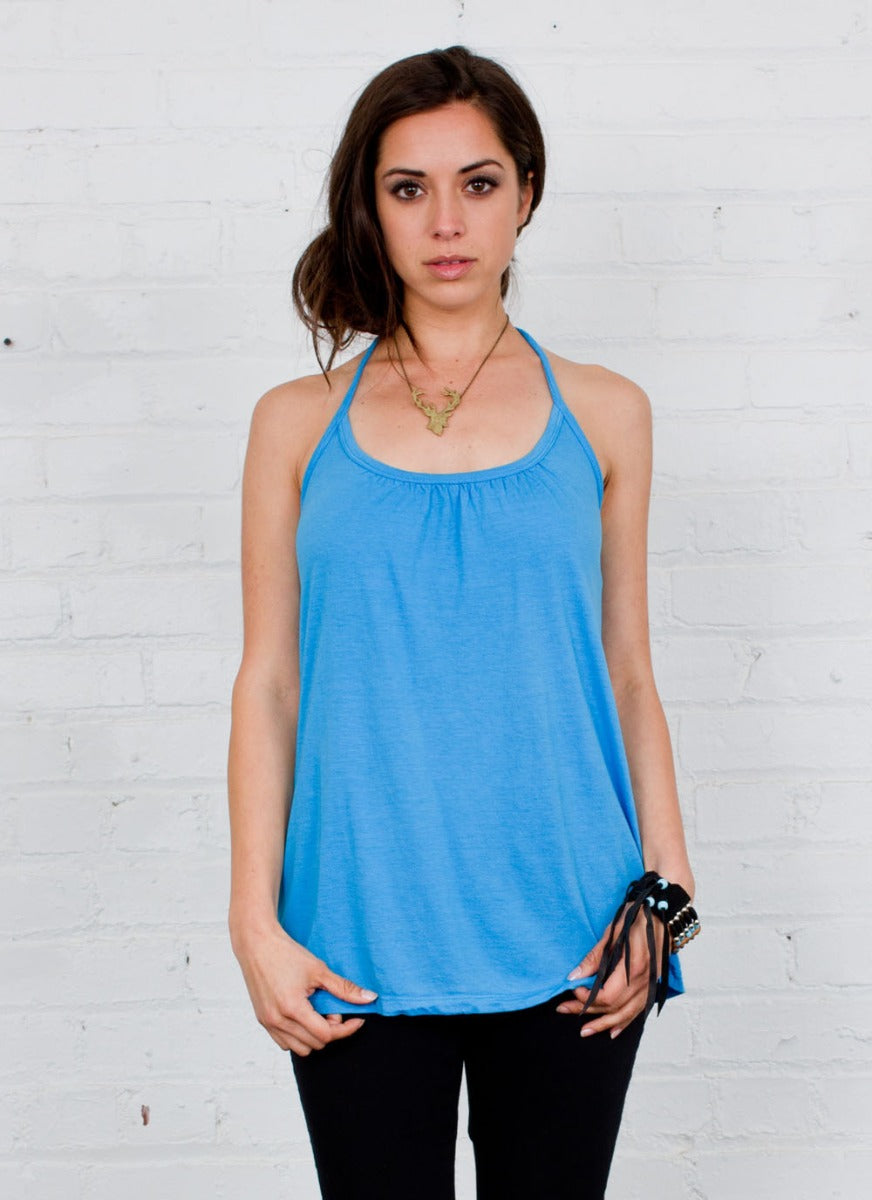 Arbor Bamboo Tank Blue