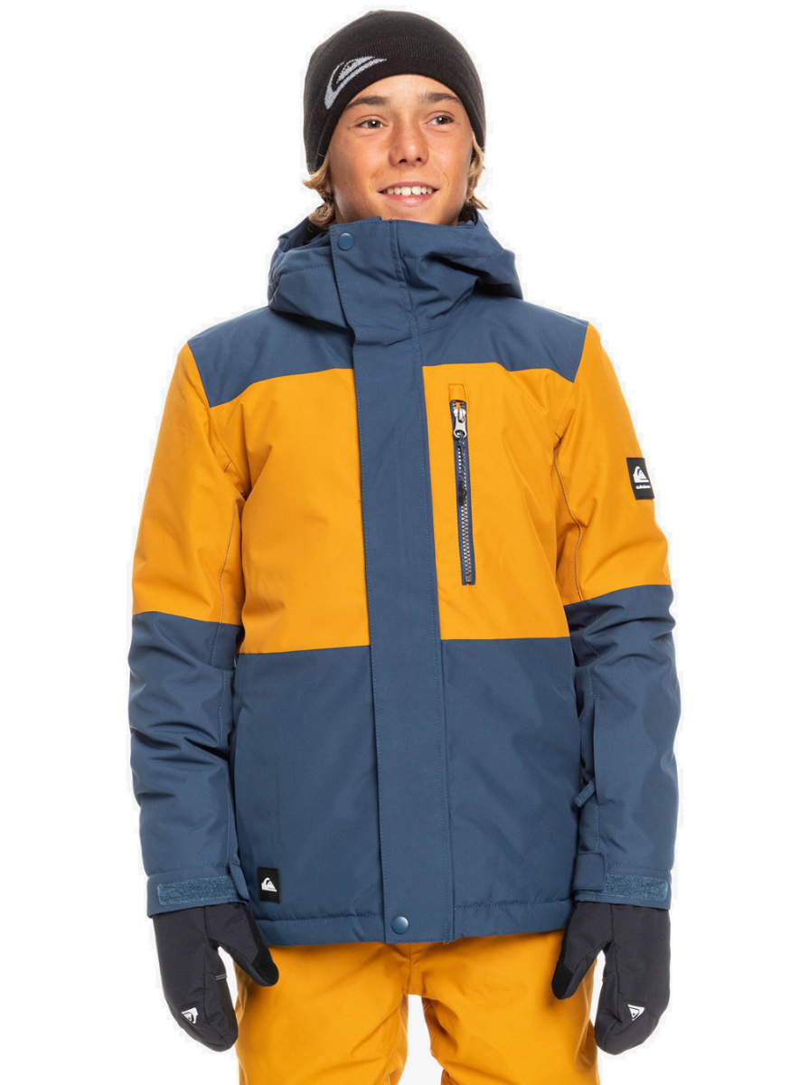 Quiksilver Boy's Mission Block Snowboard Jacket 2023