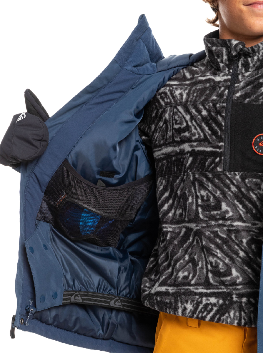 Quiksilver Boy's Mission Block Snowboard Jacket 2023