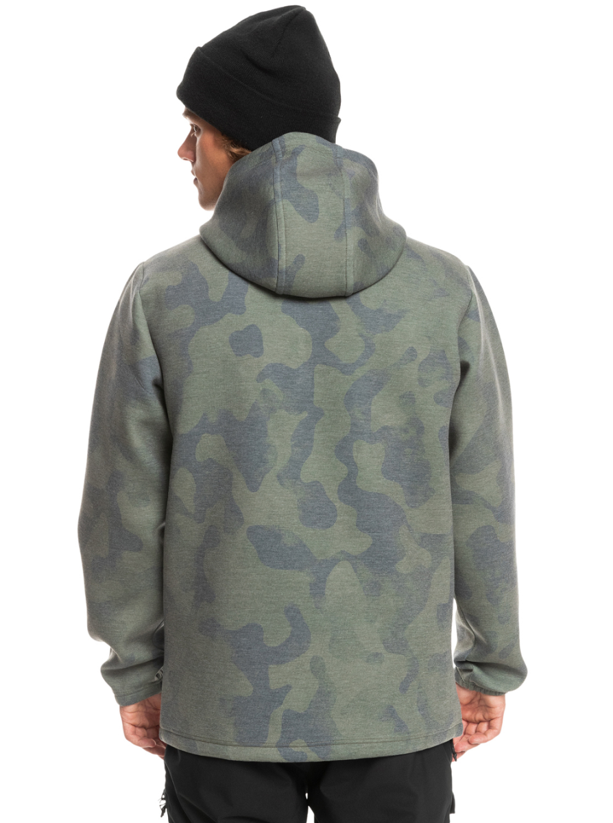 Quiksilver Shredder Half-Zip Hoodie (Water Resistant)
