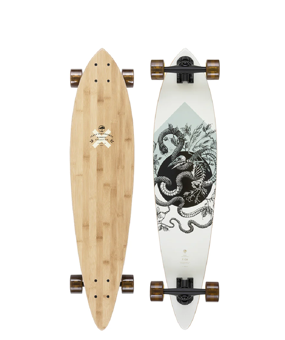 Arbor Performance Bamboo Fish Complete Longboard 2022