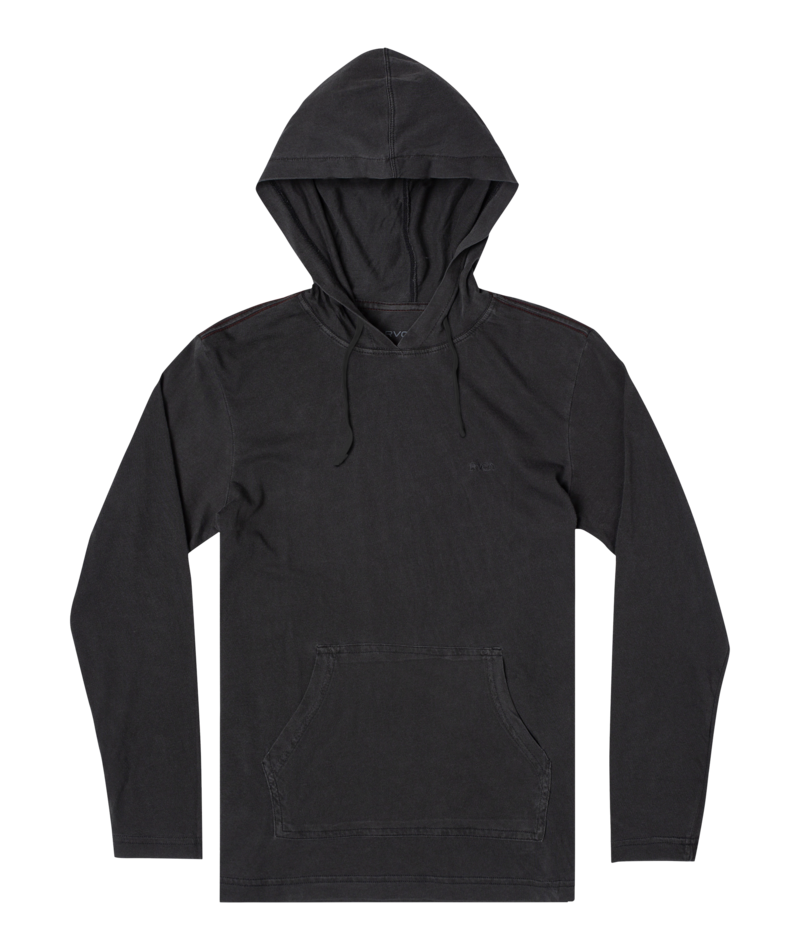 RVCA Pigment Hooded Long Sleeve Tee 2022