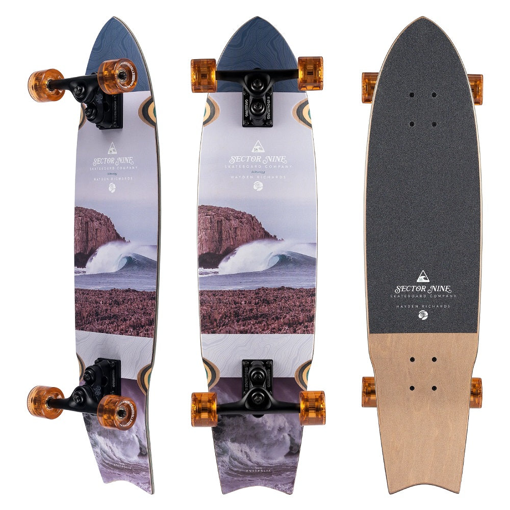 Sector 9 Unagi Rips Complete Longboard 2022
