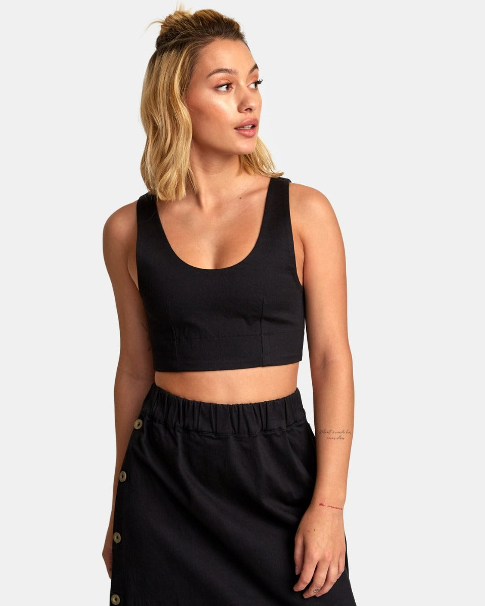 RVCA Projection Crop Top