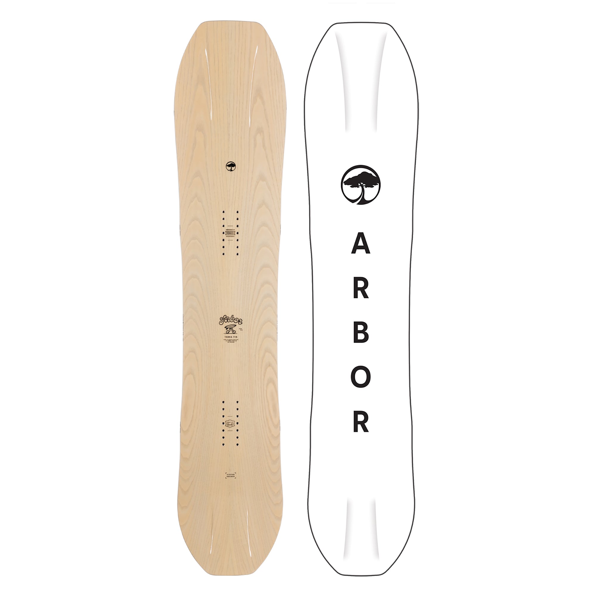 Arbor Men's Terra Pin Rocker Snowboard 2024