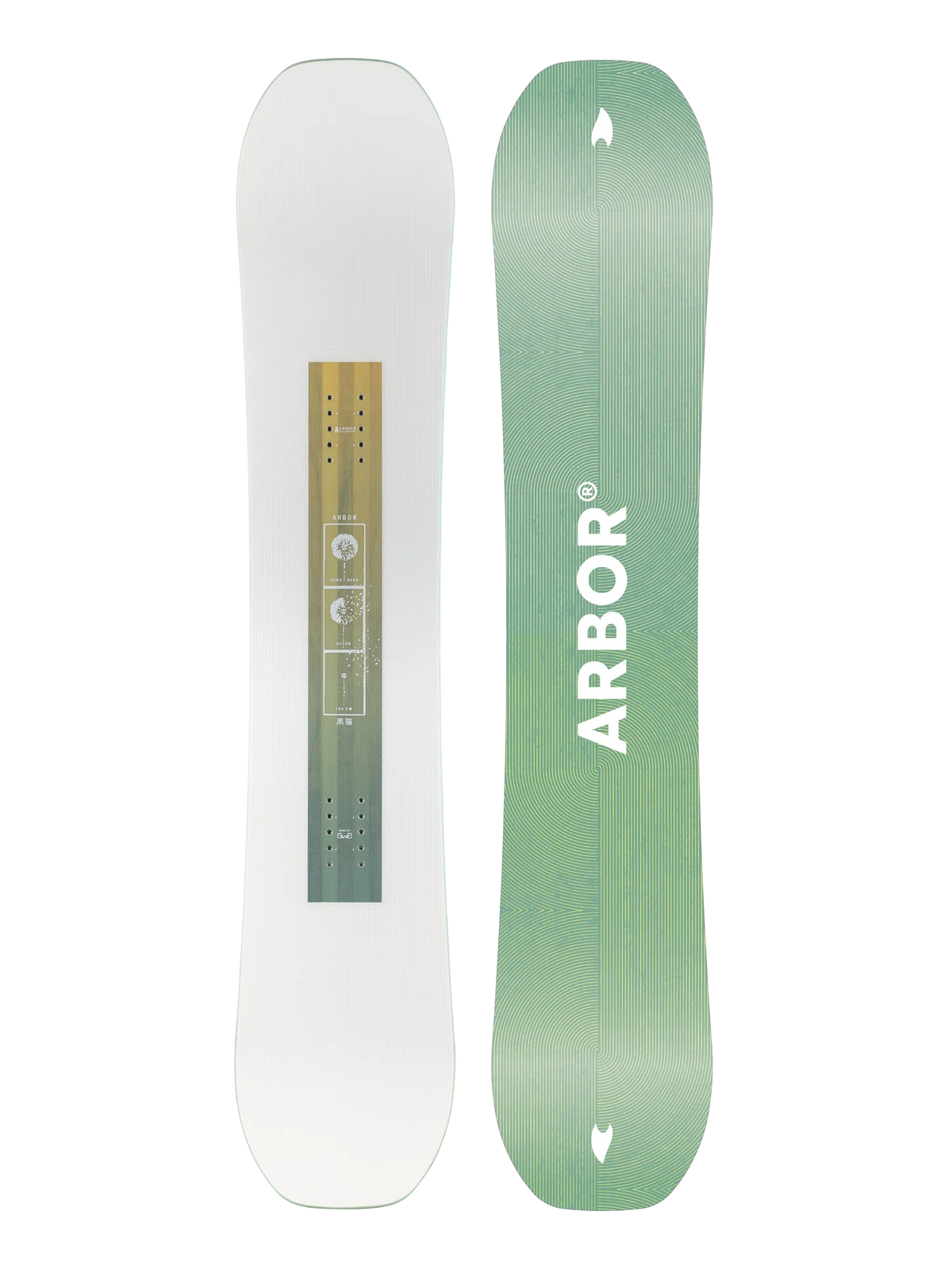 Arbor Kuro Neko Decon Snowboard Women's | Twin | Camber 2027